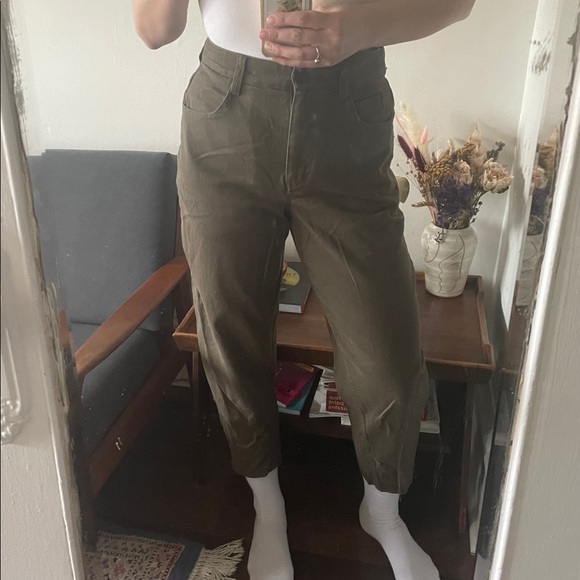 Frank and Oak green trousers - Picture 1 of 2